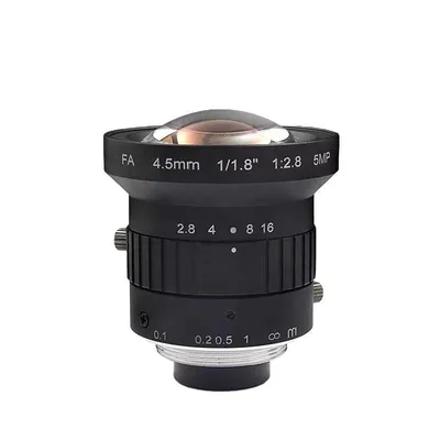 4.5mm C Mount low distortion Distortion Fixed Focus Lens For 1/1.8 Inch Cmos Camera