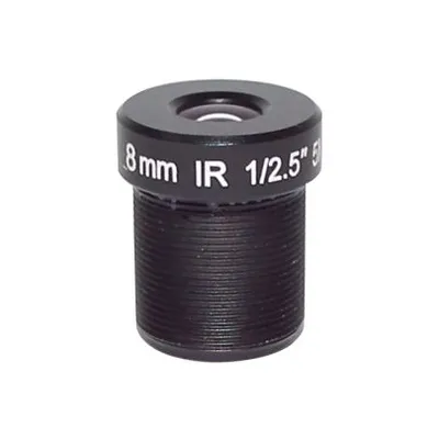 Foctek Hot Selling Product M12*0.5 1/2.5" 8Mm 5Mp F2.0 Ir Correction Cctv Lens For Security