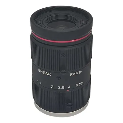 Traffic Monitoring Camera CCTV Lens with C-mount 1 inch 16mm focal length 12MegaPixel F1.6 iris